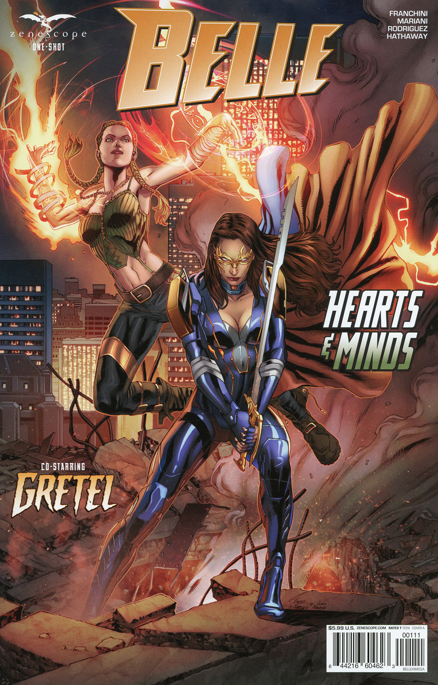 Grimm Fairy Tales Presents Belle Hearts And Minds One Shot Cover A Igor Vitorino