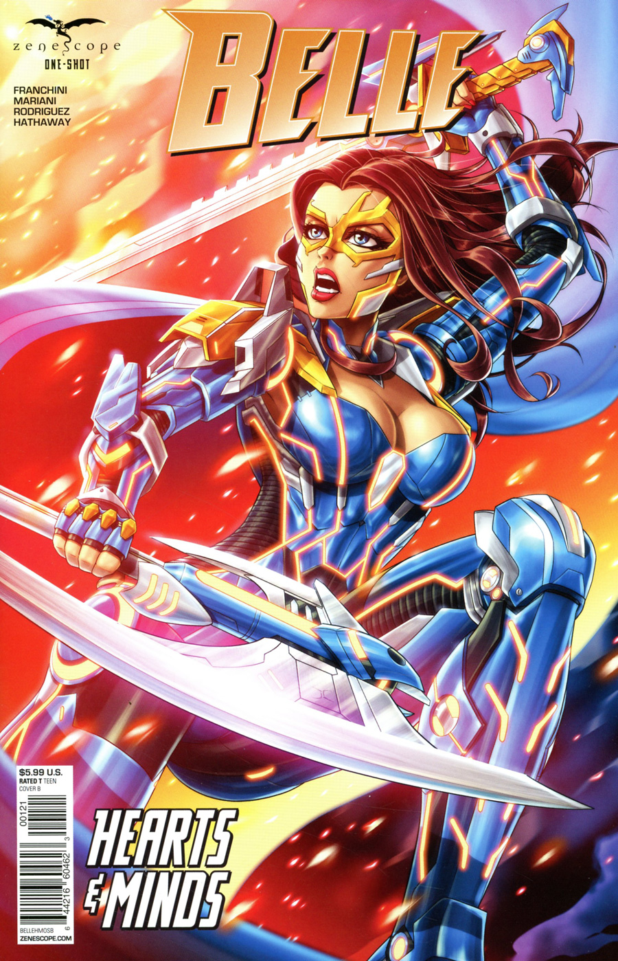 Grimm Fairy Tales Presents Belle Hearts And Minds One Shot Cover B Jason Cardy