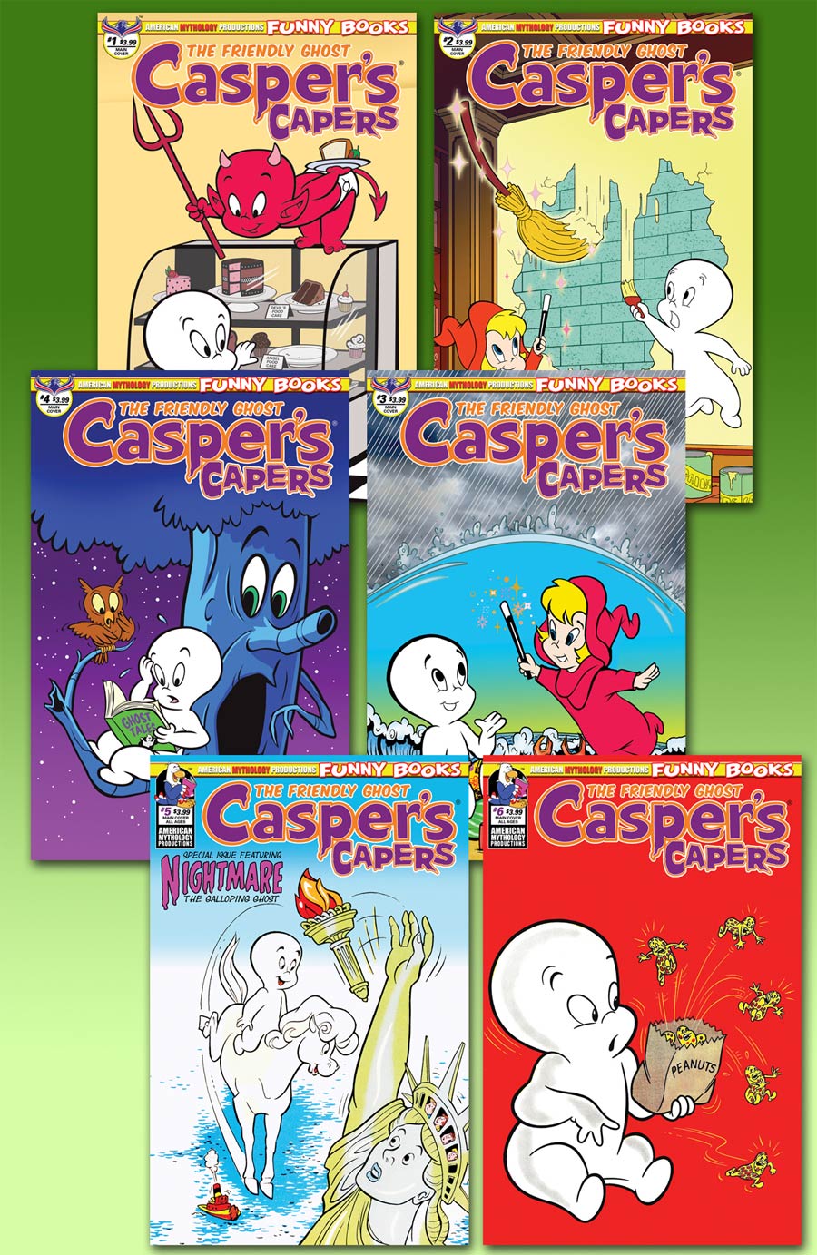 Caspers Capers #1-6 Reader Set