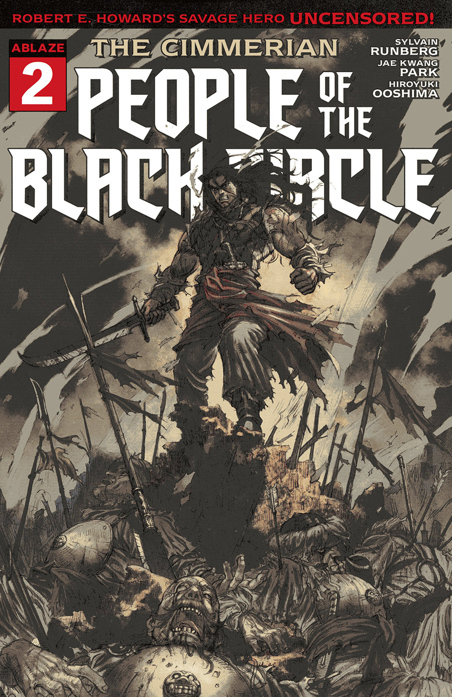 Cimmerian People Of The Black Circle #2 Cover B Variant Jae Kwang Park Cover