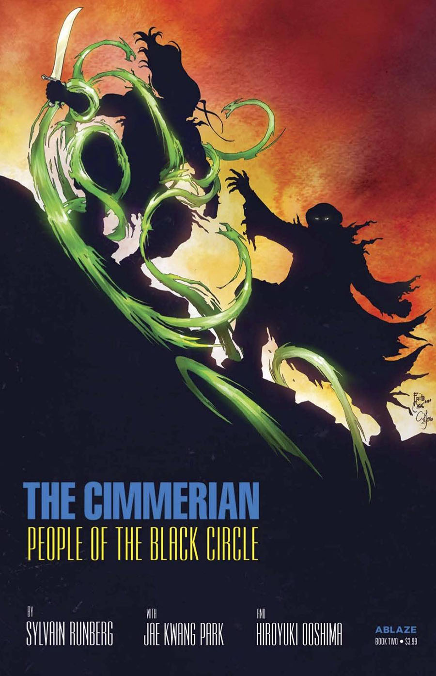 Cimmerian People Of The Black Circle #2 Cover D Variant Fritz Casas Batman Dark Knight Returns 4 Parody Cover