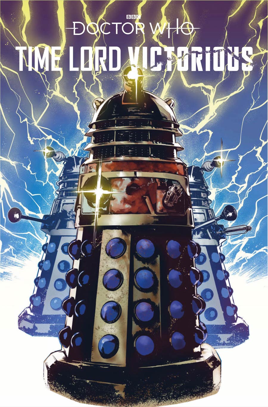 Doctor Who Time Lord Victorious #1 Cover D Variant Hendry Prasetya Dalek Cover