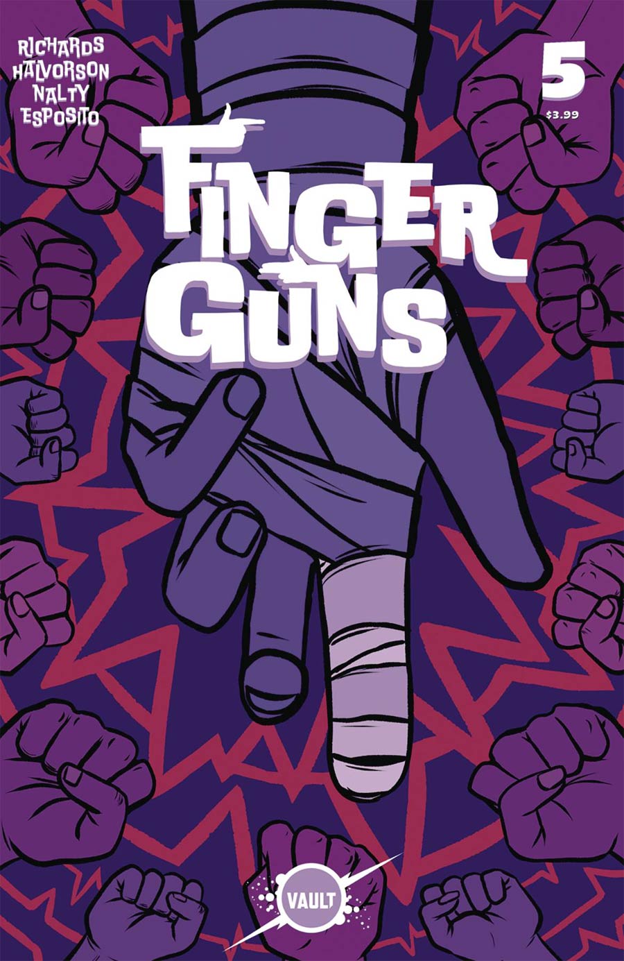 Finger Guns #5 Cover A Regular Val Halvorson Cover