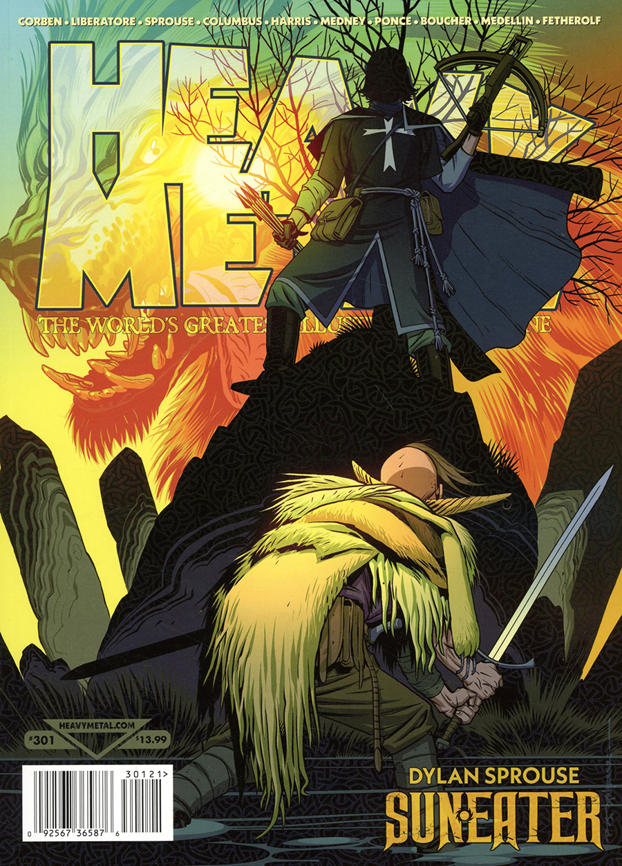 Heavy Metal #301 Cover B Variant Brian Stelfreeze Cover