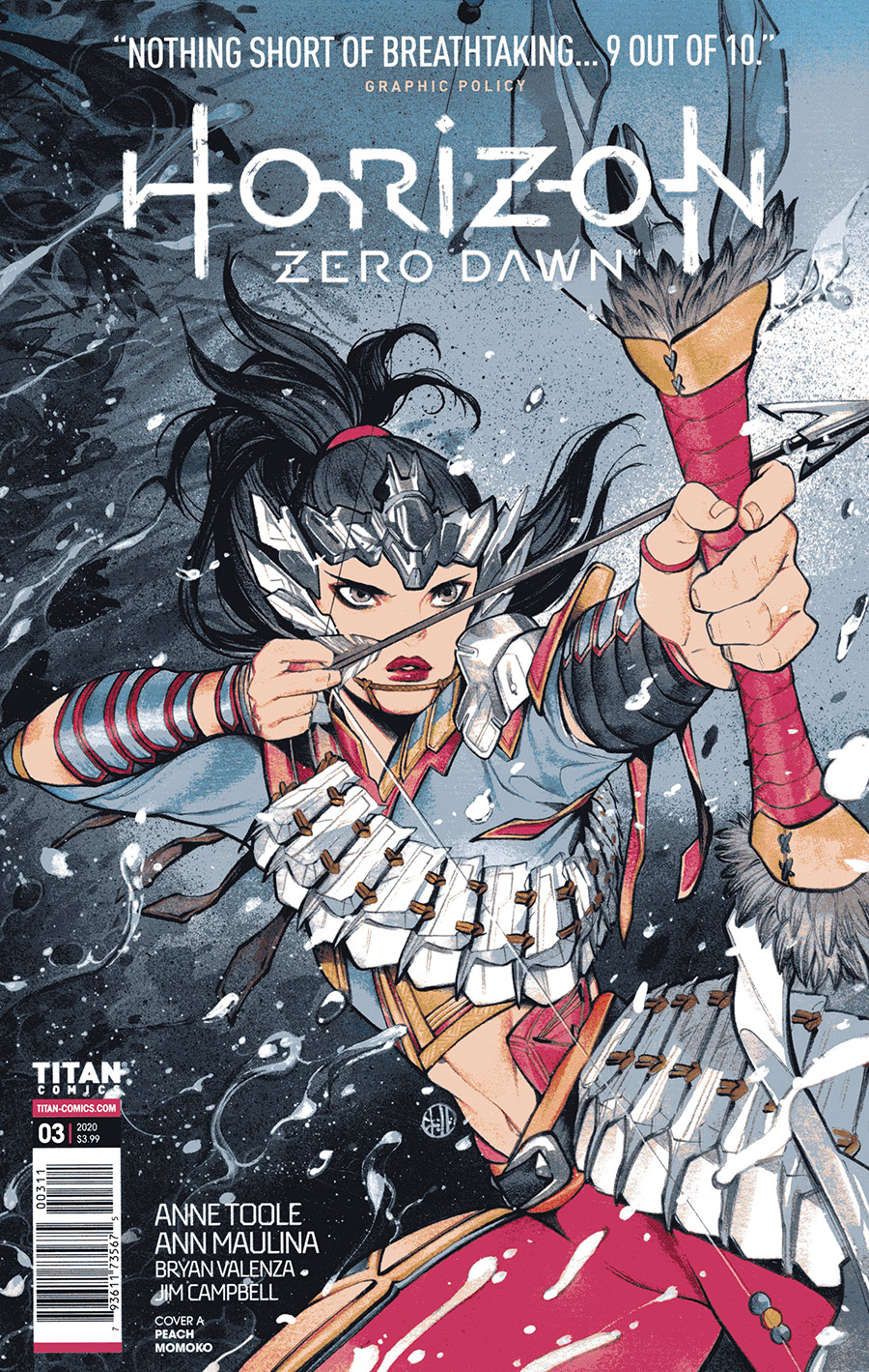 Horizon Zero Dawn #3 Cover A Regular Peach Momoko Cover
