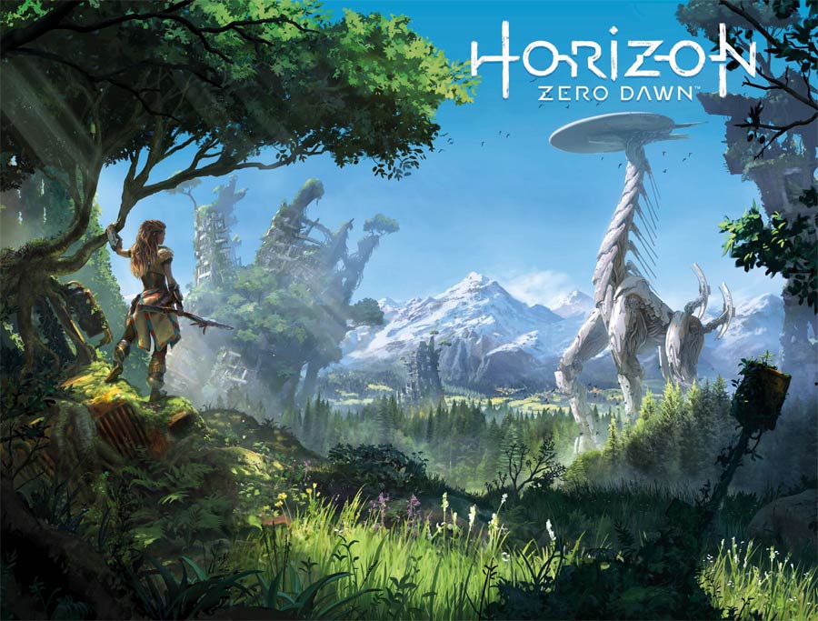 Horizon Zero Dawn #3 Cover B Variant Game Art Wraparound Cover