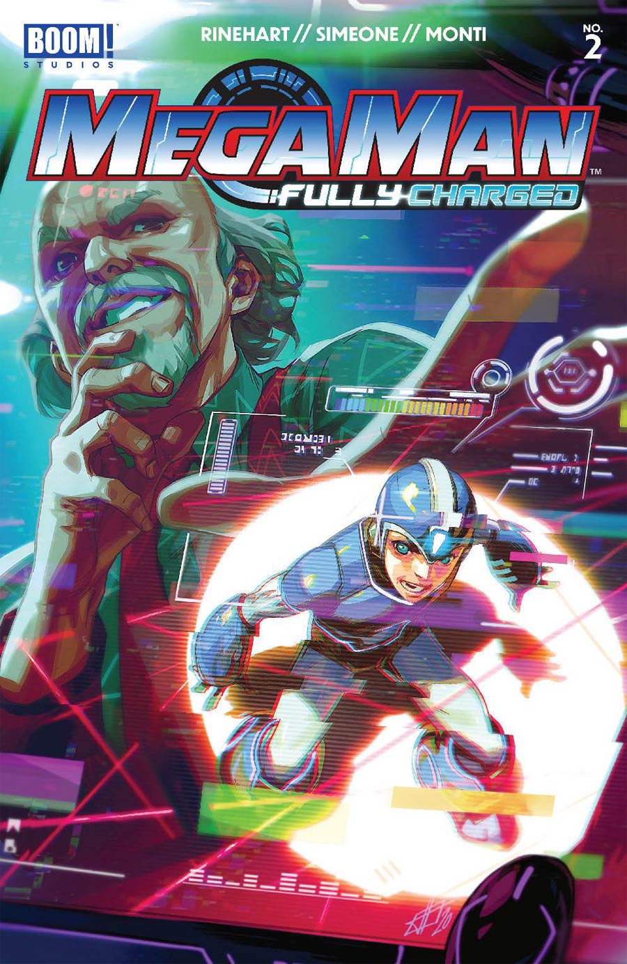 Mega Man Fully Charged #2 Cover A Regular Toni Infante Cover