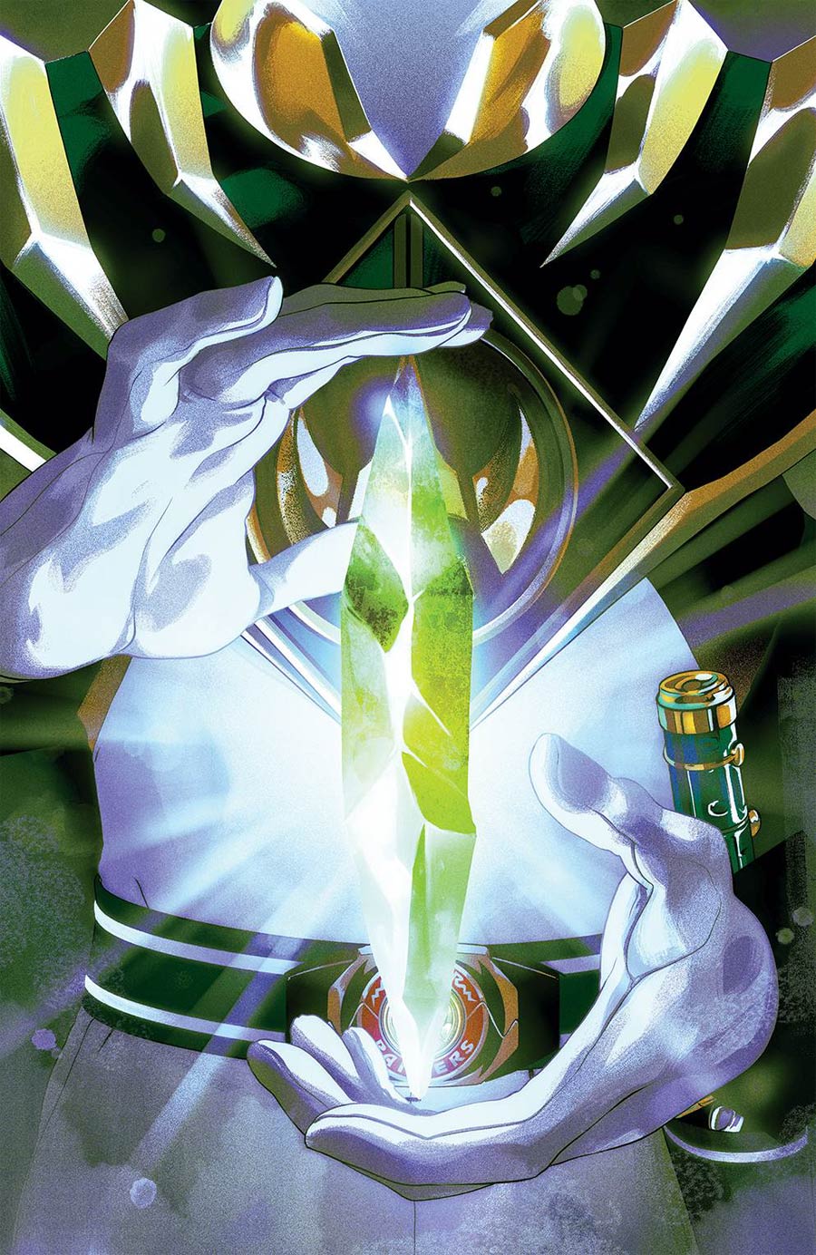 Mighty Morphin Power Rangers (BOOM Studios) #54 Cover B Variant Goni Montes Foil Cover