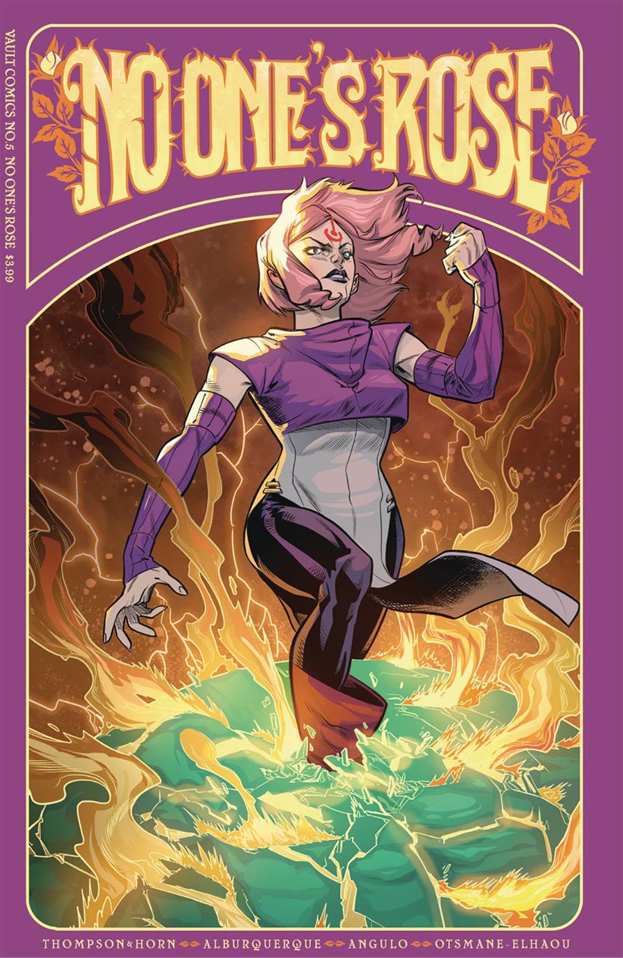 No Ones Rose #5 Cover A Regular Alberto Jimenez-Alburquerque Cover