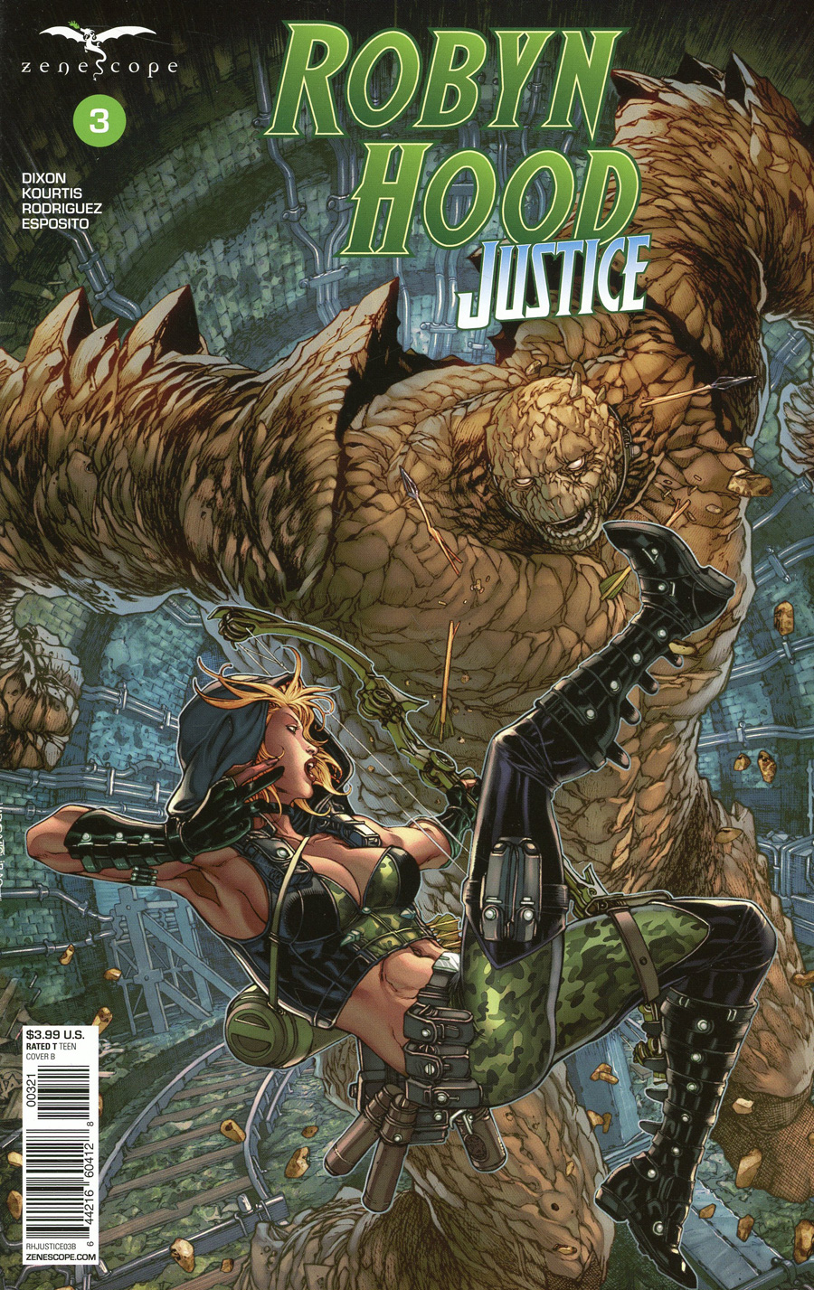 Grimm Fairy Tales Presents Robyn Hood Justice #3 Cover B Harvey Tolibao