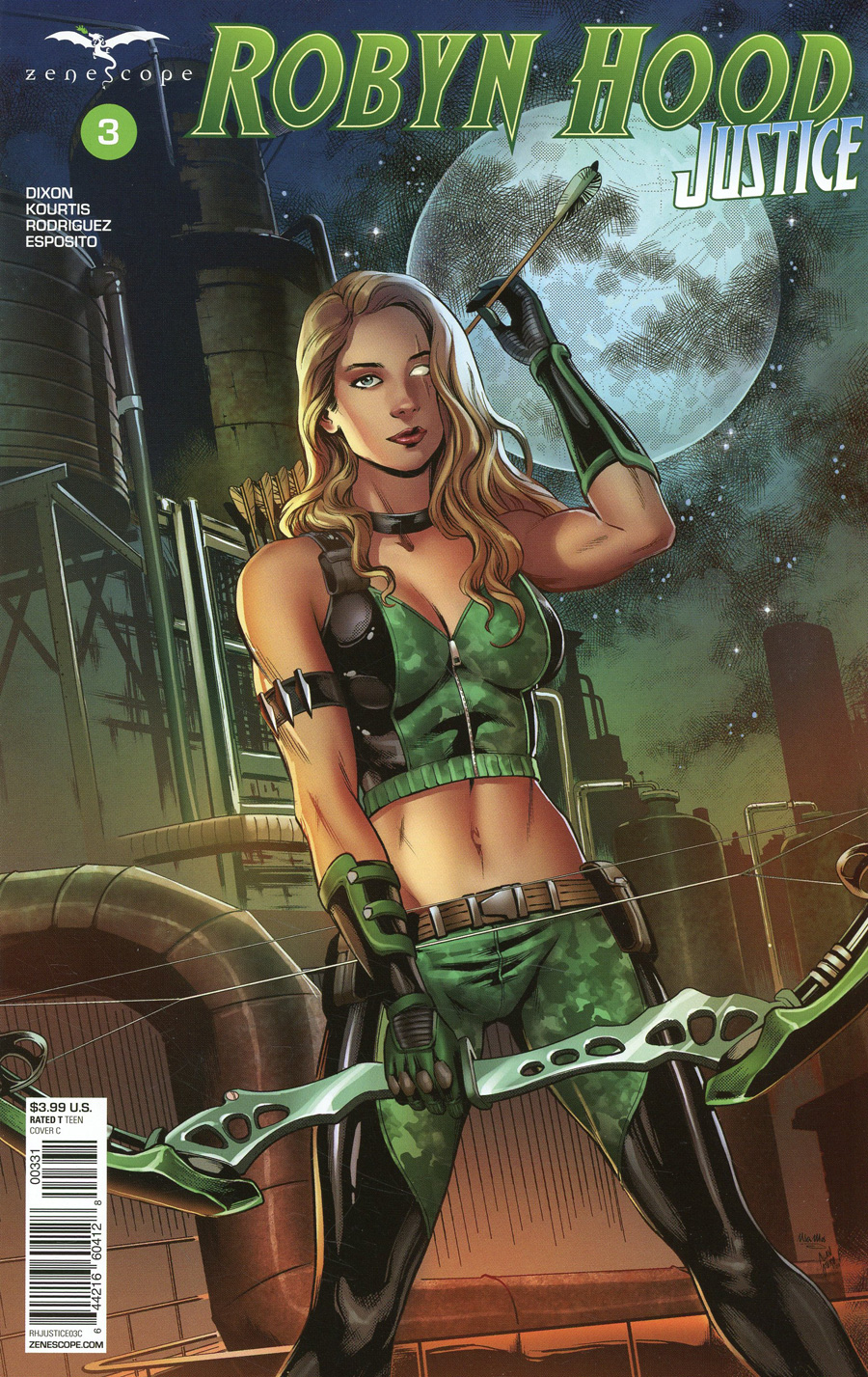 Grimm Fairy Tales Presents Robyn Hood Justice #3 Cover C Allan Otero