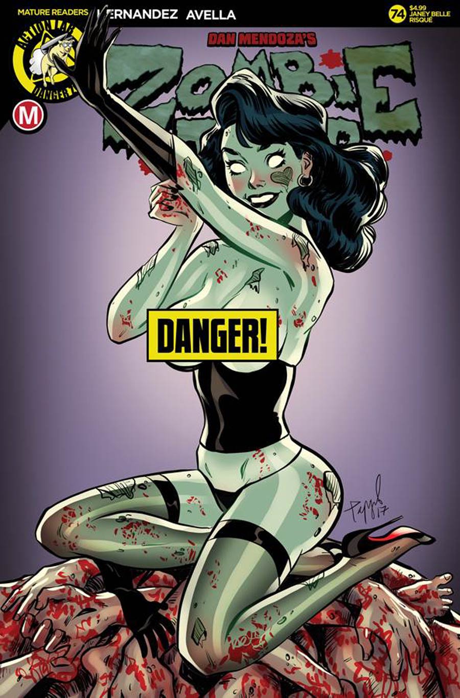 Zombie Tramp Vol 2 #74 Cover F Variant Megan Huang Risque Cover