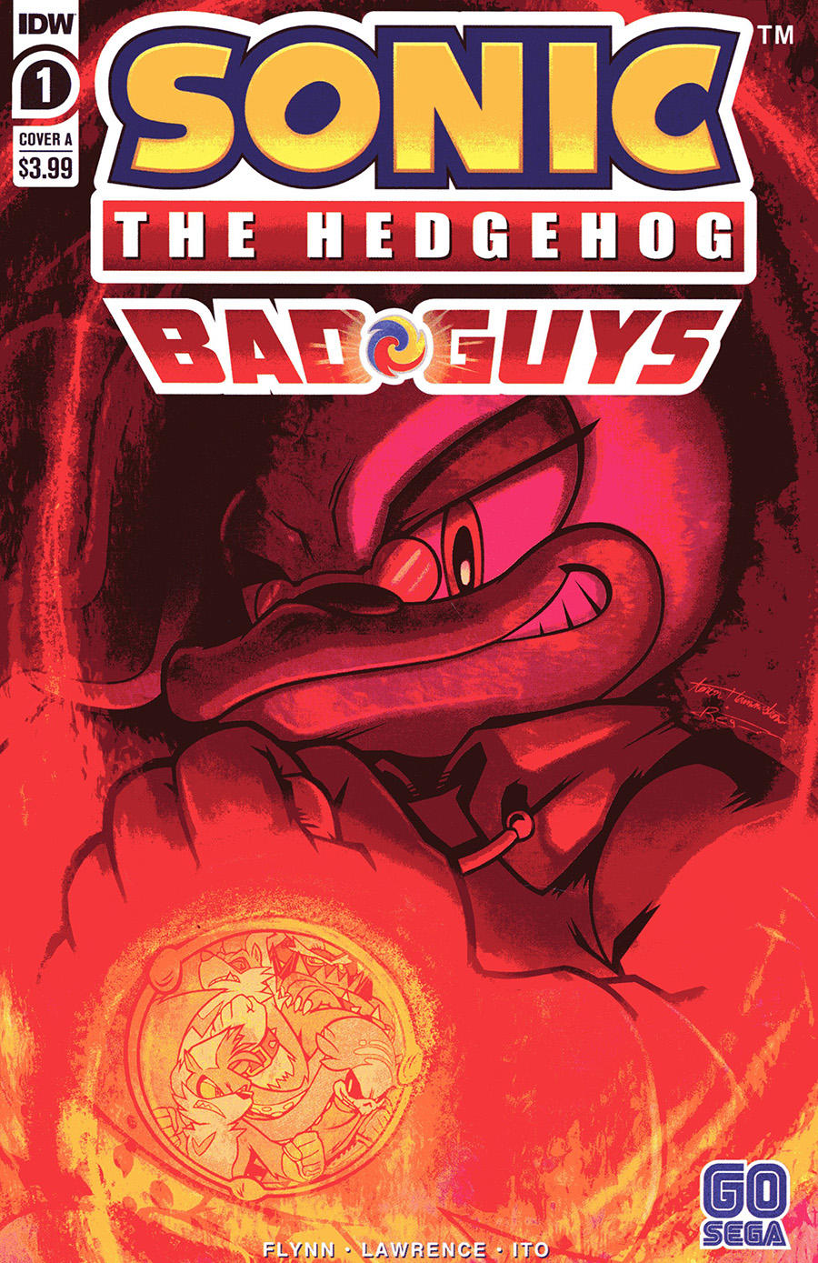 Sonic The Hedgehog Bad Guys #1 Cover A Regular Aaron Hammerstrom Cover