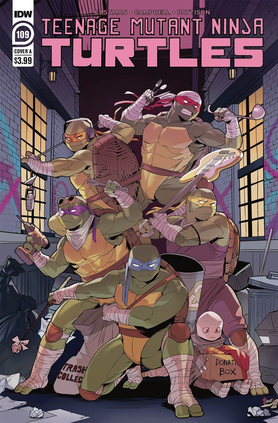 Teenage Mutant Ninja Turtles Vol 5 #109 Cover A Regular Jodi Nishijima Cover