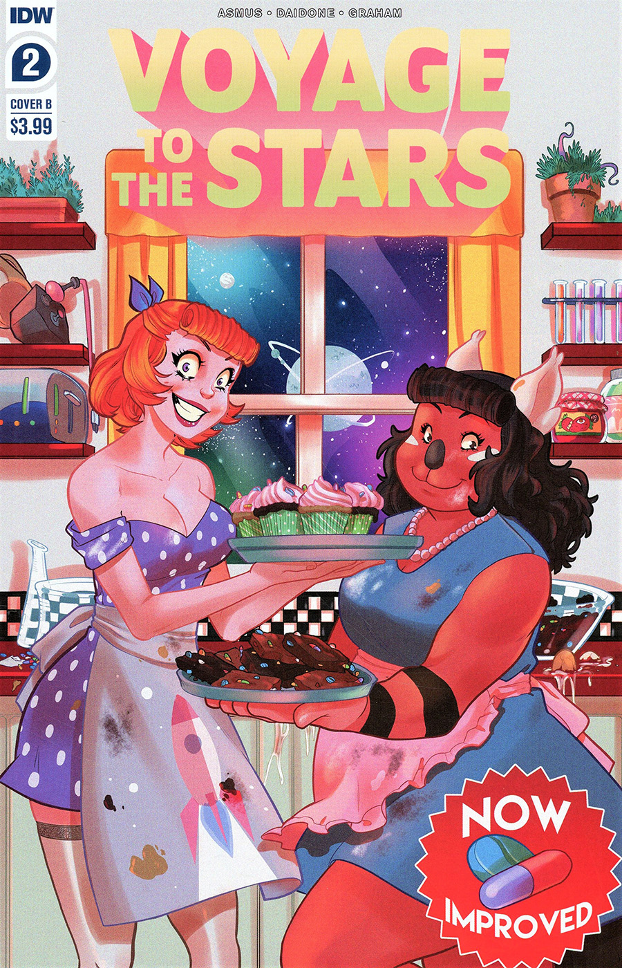 Voyage To The Stars #2 Cover B Variant Connie Diadone Cover