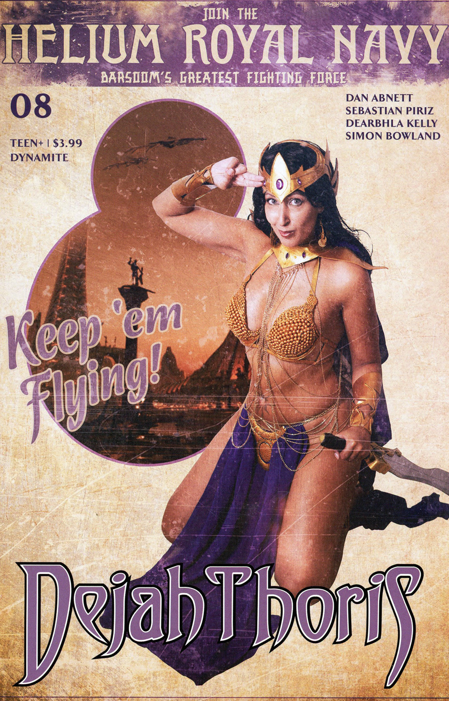 Dejah Thoris Vol 3 #8 Cover E Variant Tasha Cosplay UK Cosplay Photo Cover