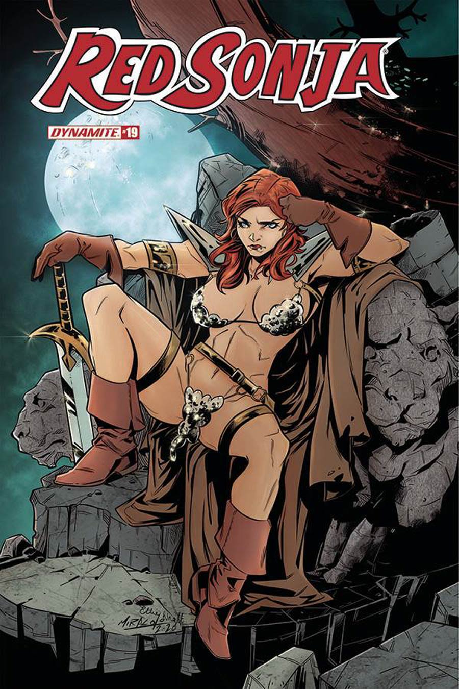 Red Sonja Vol 8 #19 Cover D Variant Alessandro Miracolo Cover