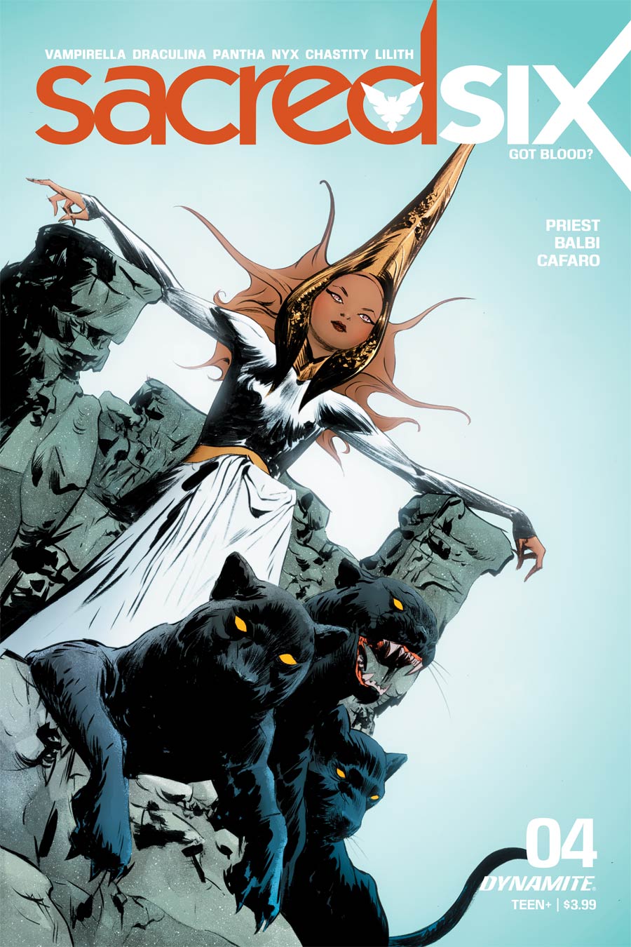 Sacred Six #4 Cover B Variant Jae Lee Cover