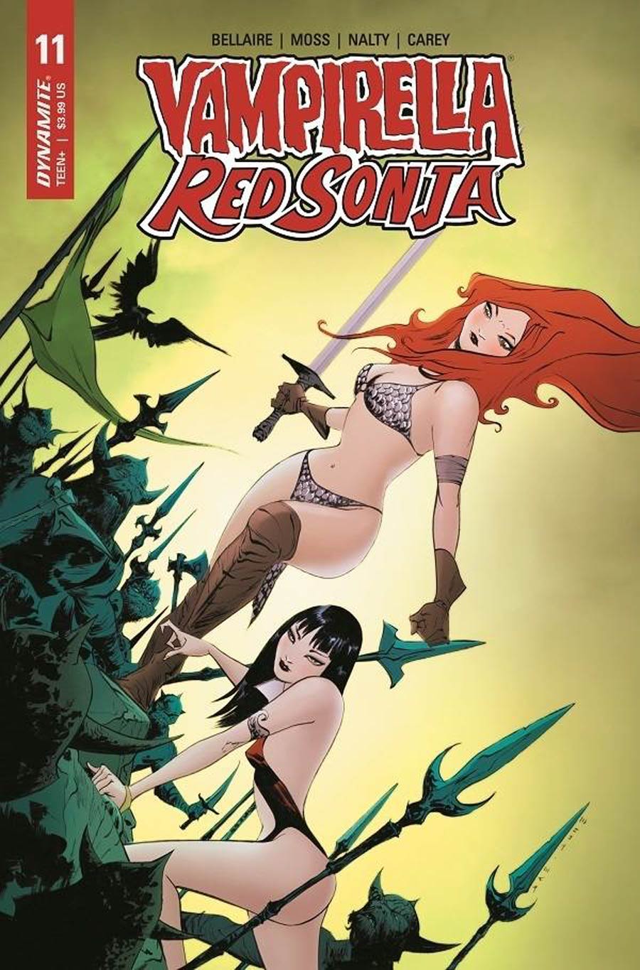 Vampirella Red Sonja #11 Cover A Regular Jae Lee Cover