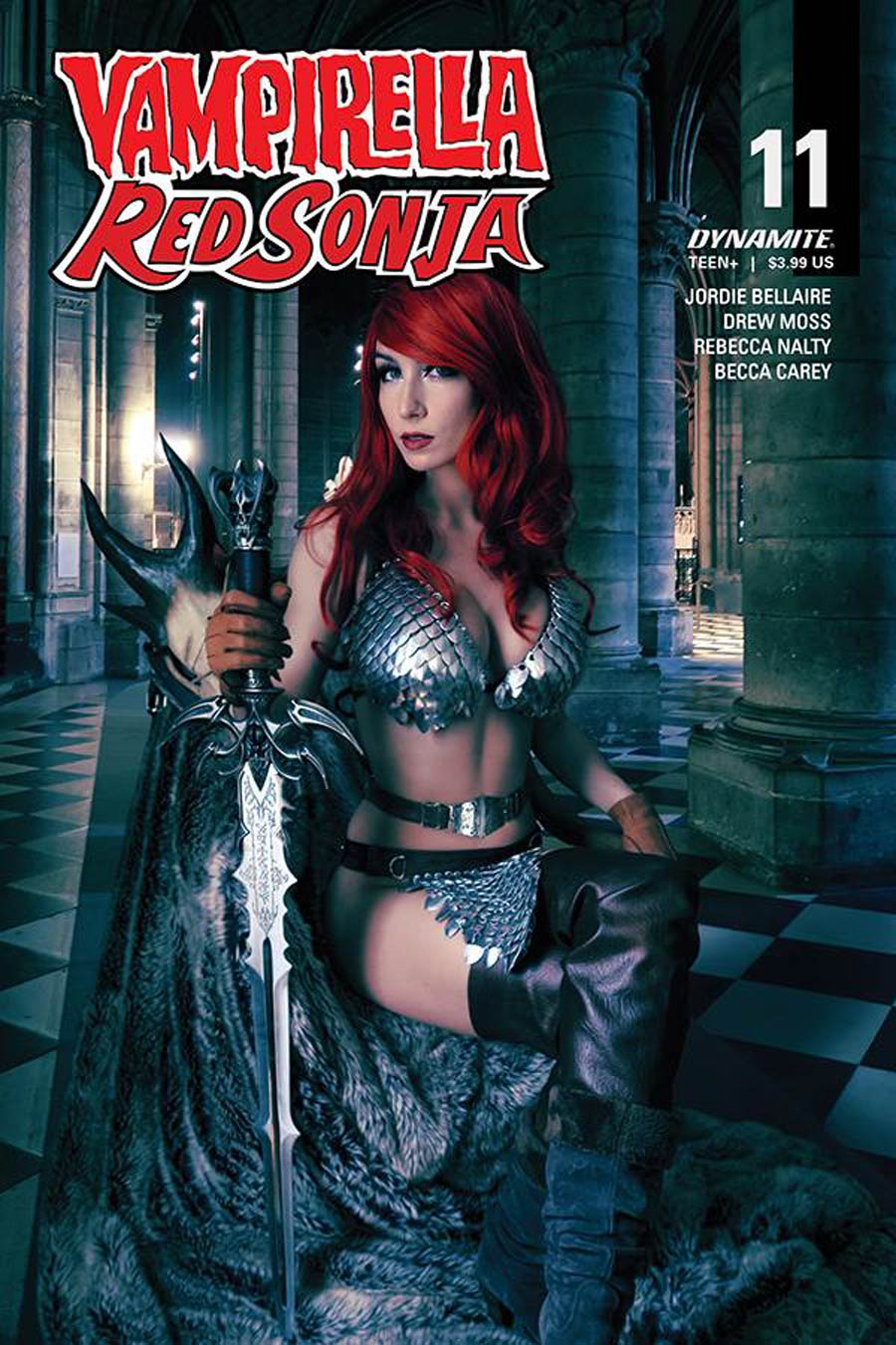 Vampirella Red Sonja #11 Cover D Variant Giulietta Zawadzki Cosplay Photo Cover