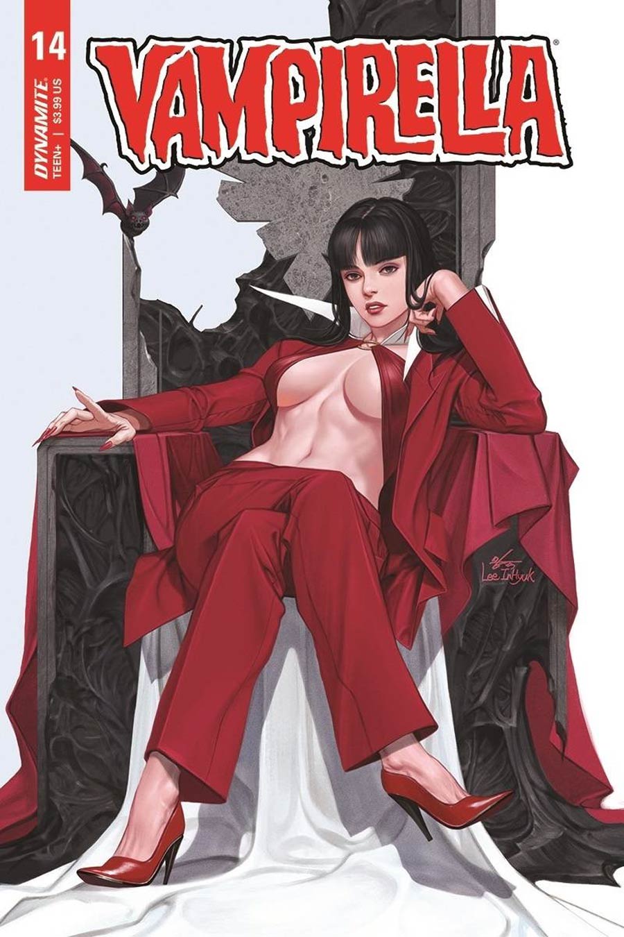 Vampirella Vol 8 #14 Cover B Variant Inhyuk Lee Cover