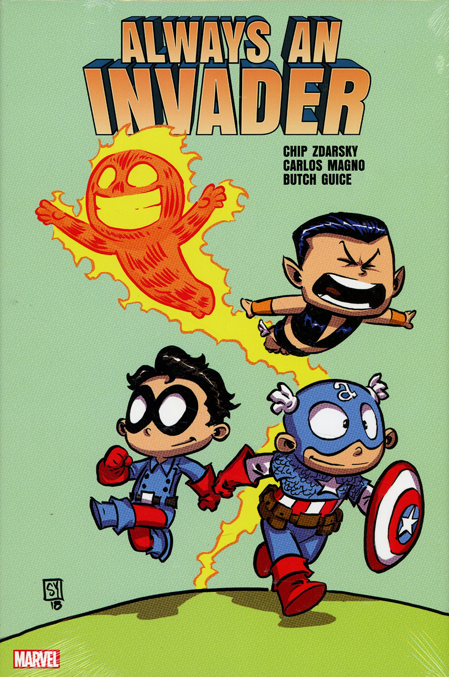 Always An Invader HC Direct Market Skottie Young Variant Cover