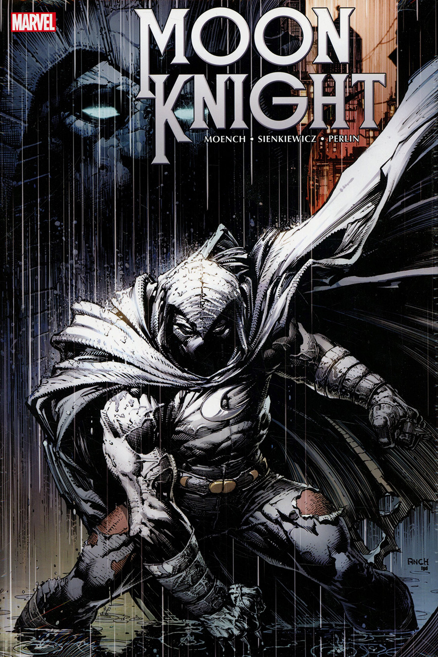 Moon Knight Omnibus Vol 1 HC Book Market David Finch Cover