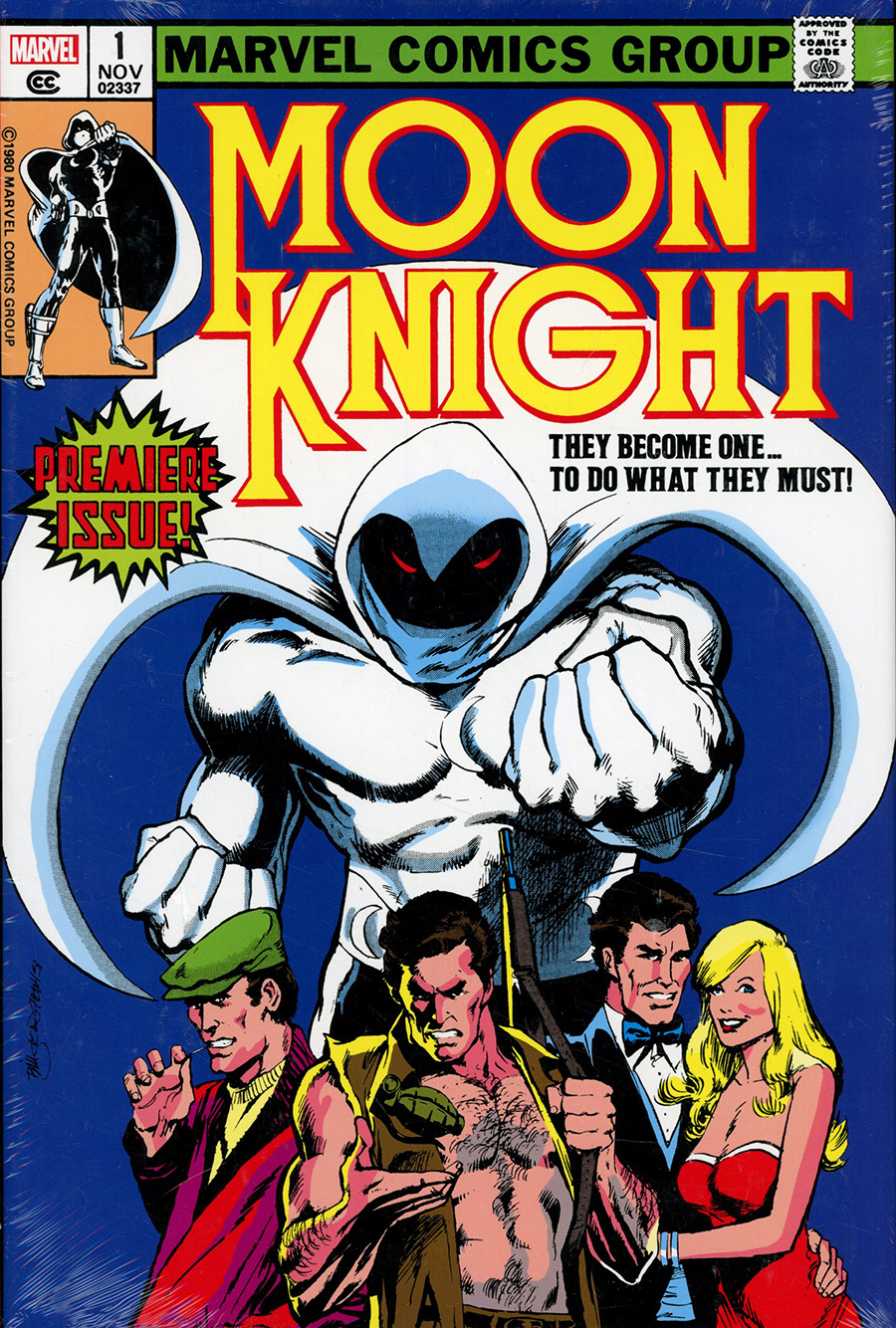 Moon Knight Omnibus Vol 1 HC Direct Market Bill Sienkiewicz Variant Cover