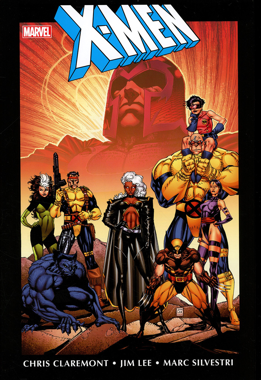 X-Men By Chris Claremont & Jim Lee Omnibus Vol 1 HC Book Market Magneto & Team Cover New Printing