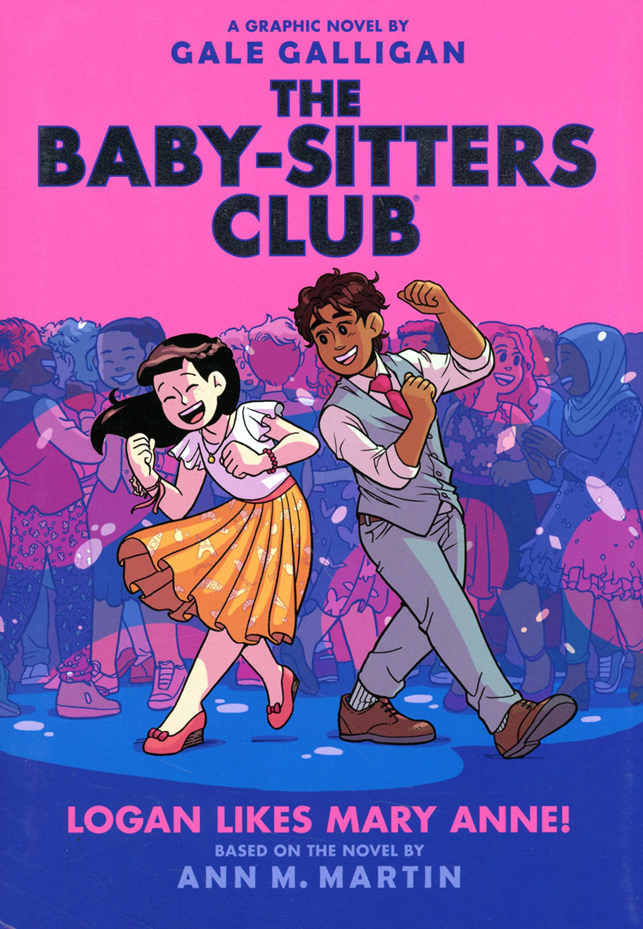 Baby-Sitters Club Color Edition Vol 8 Logan Likes Mary Anne HC
