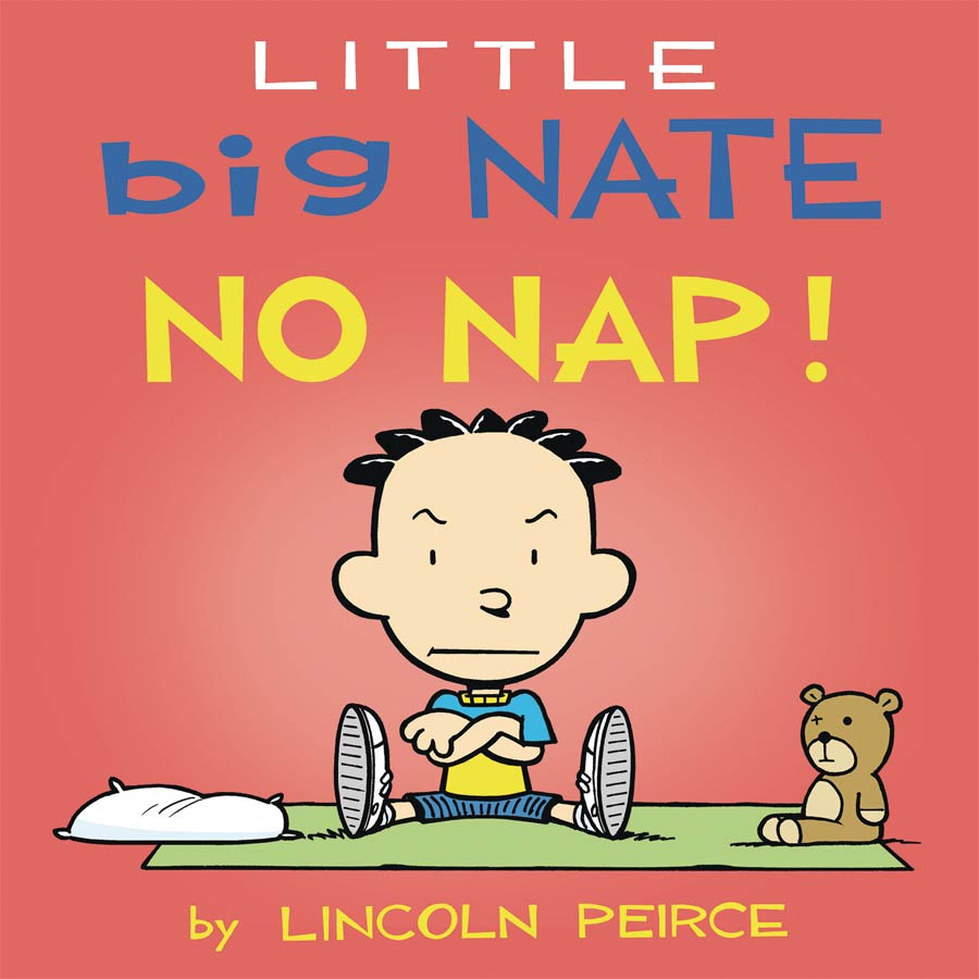 Little Big Nate No Nap Board Book HC