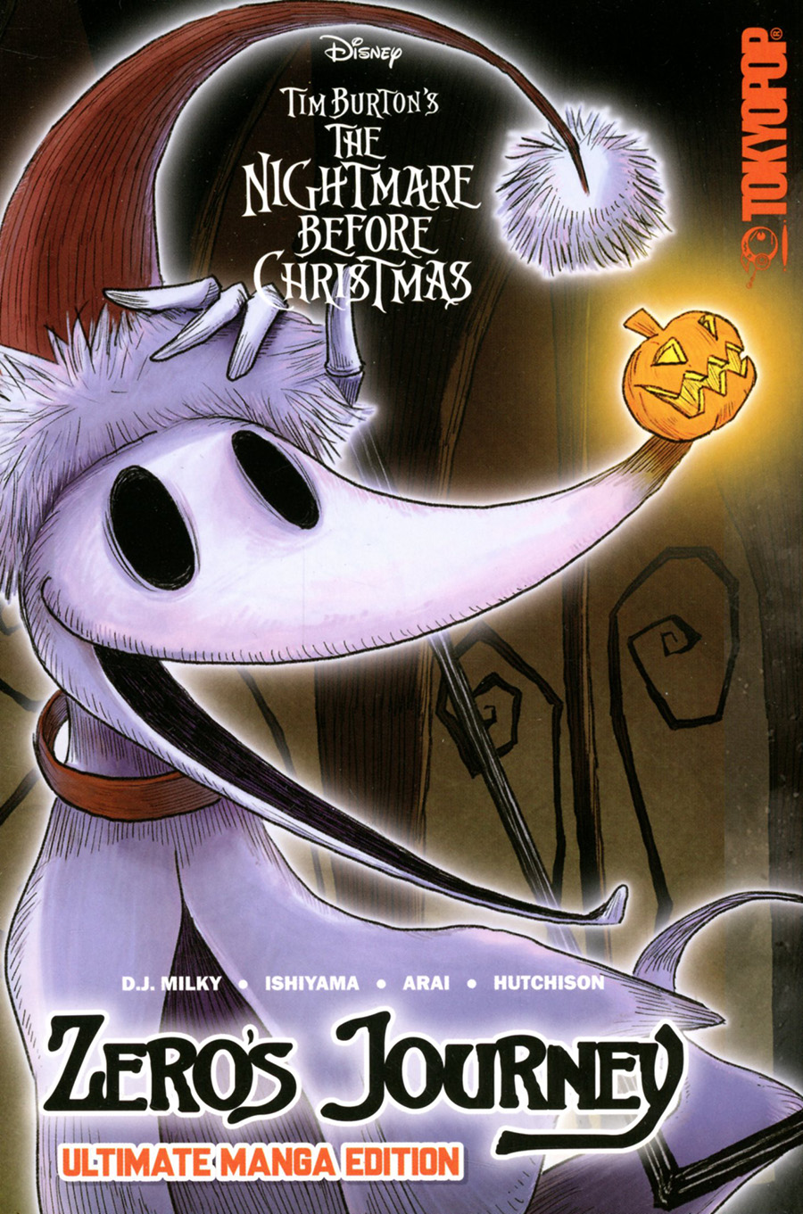 Disney Manga Tim Burtons Nightmare Before Christmas Zeros Journey Ultimate Edition GN