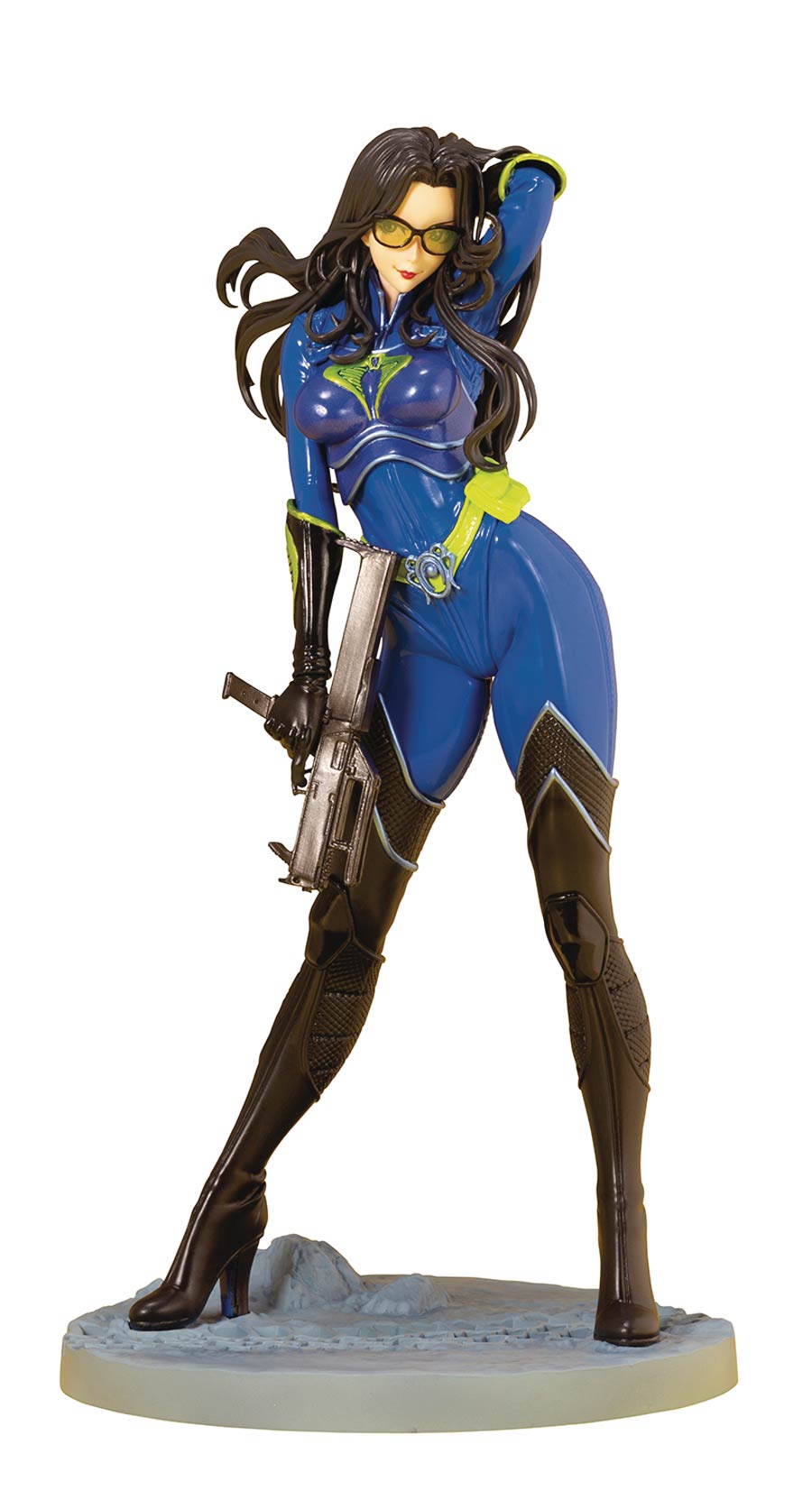 GI Joe Baroness 25th Anniversary Blue Suit Bishoujo Statue