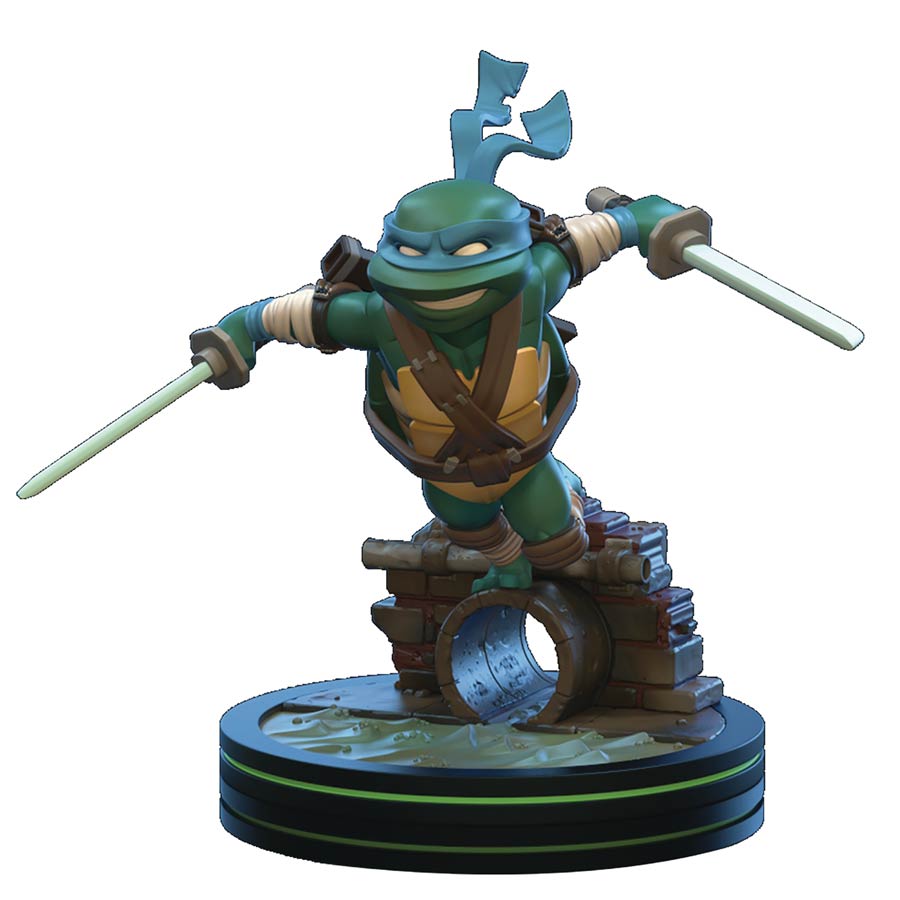 Teenage Mutant Ninja Turtles Q-Fig Diorama Figure - Leonardo