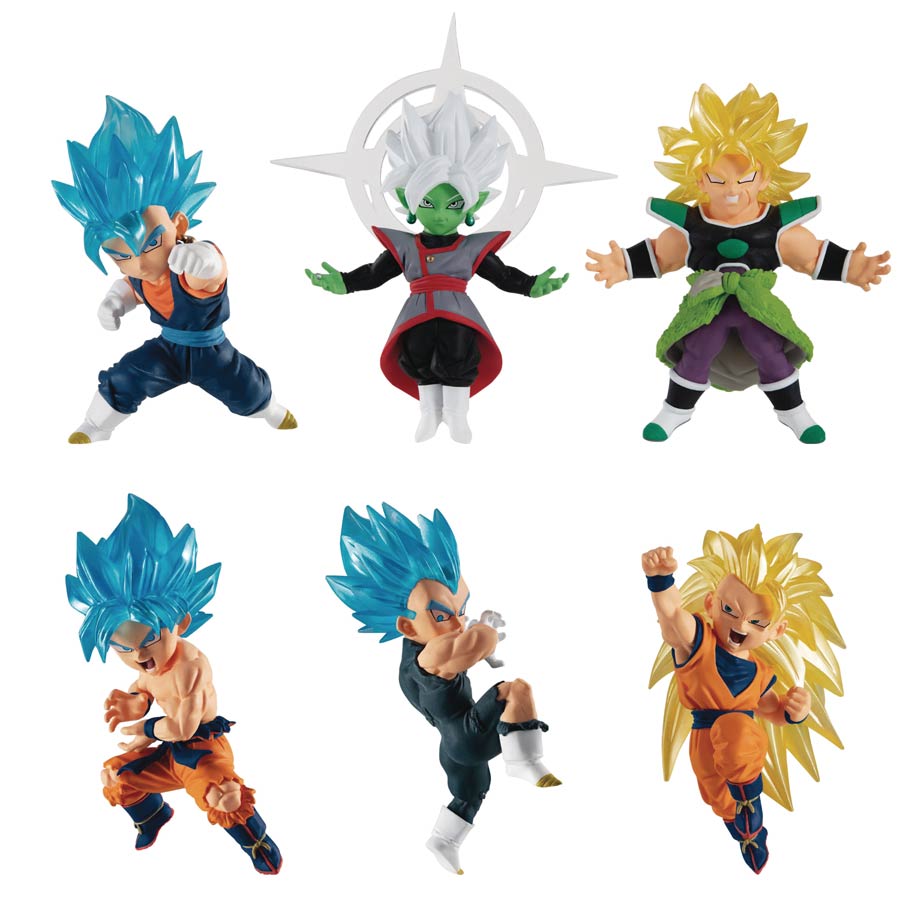 Dragon Ball Adverge Motion 4 Mini Figure 10-Piece Display