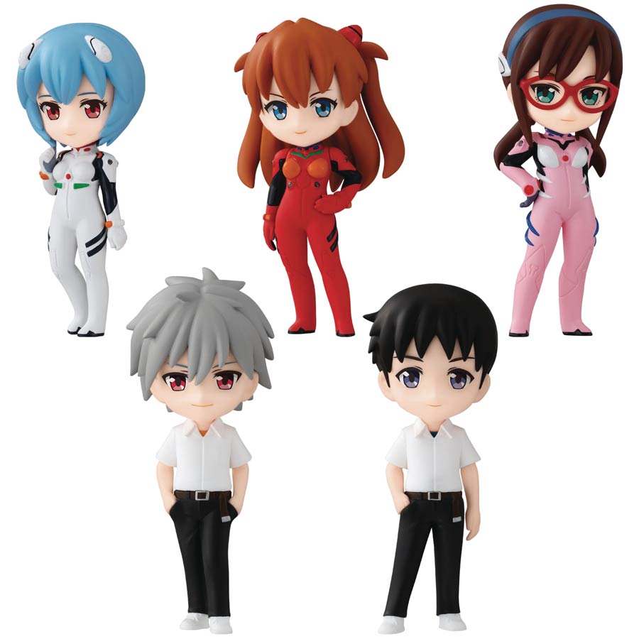 Evangelion Primostyle Trading Figure 10-Piece Assortment Case