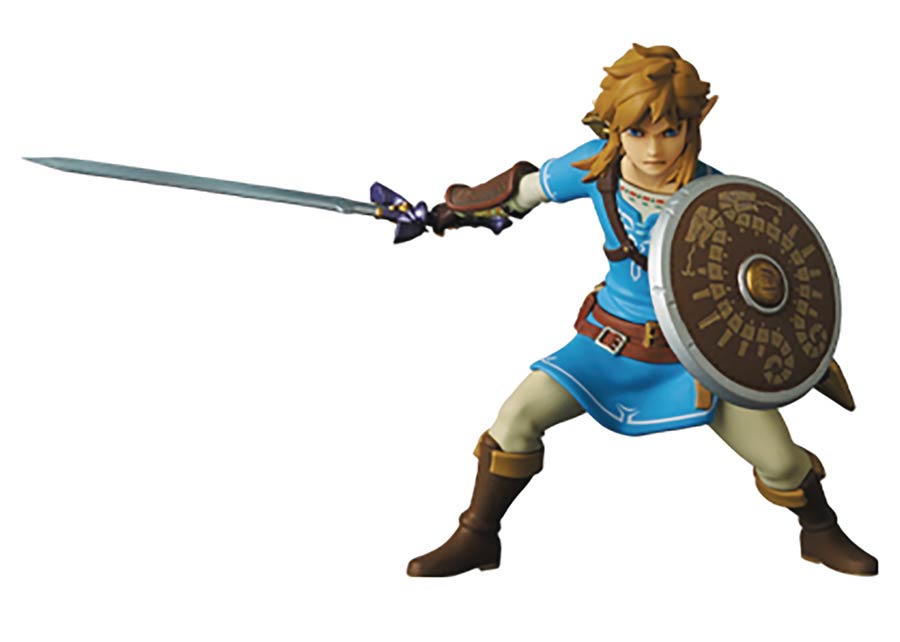 Legend Of Zelda Link Ultra Detail Figure - Breath Of The Wild
