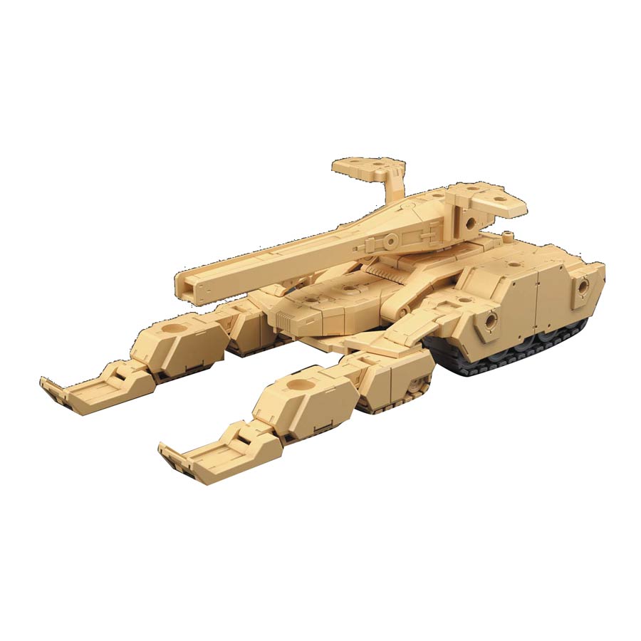 30 Minutes Missions Extended Armament Vehicle 1/144 Kit #EV-04 Tank Ver. (Brown)