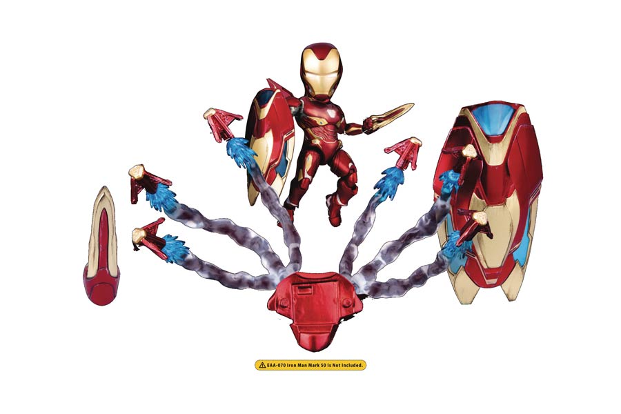 Avengers Infinity War EAA-070AC Iron Man Mk50 Nano Weapon Accessory Set