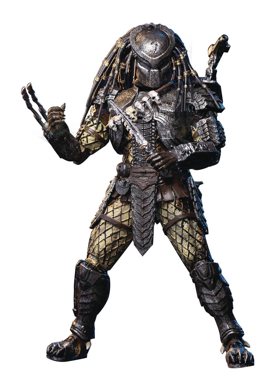 AvP Alien vs Predator Scar Predator Previews Exclusive 1/18 Scale Figure