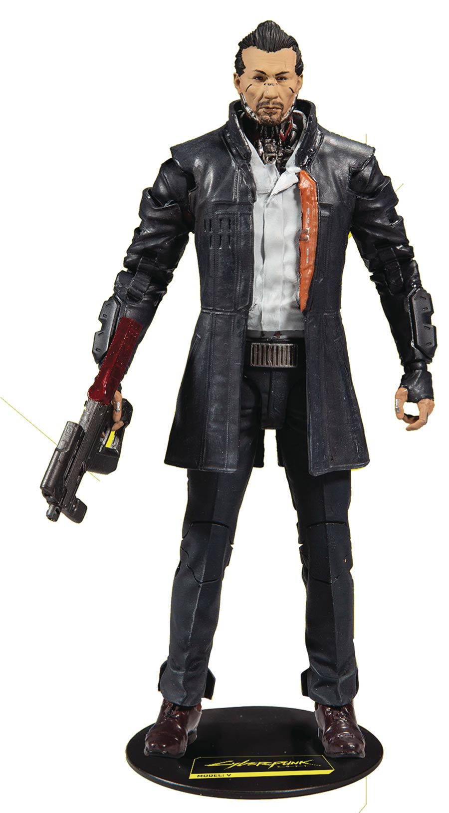 Cyberpunk 2077 7-Inch Action Figure Wave 2 Takemura Case