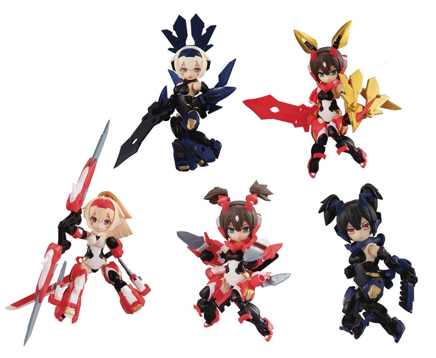 Desktop Army Megami Device Asura Mini Figure 4-Piece Display