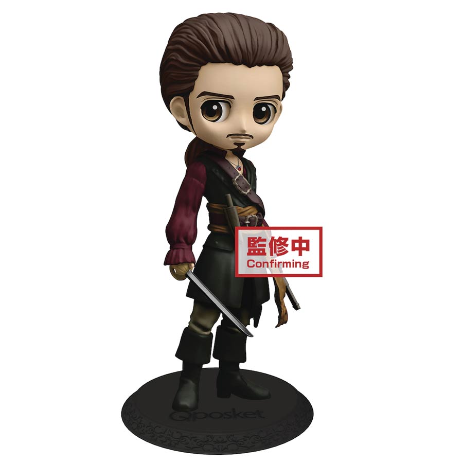 Disney Pirates Of The Caribbean Will Turner Q-Posket Figure