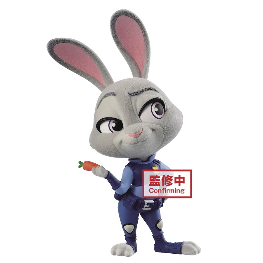 Disney Zootopia Fluffy Puffy Judy Hopps Police Costume Figure
