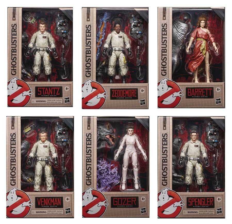 Ghostbusters Plasma Series 6-Inch Action Figure Wave 1 Assortment Case Of 8 Figures