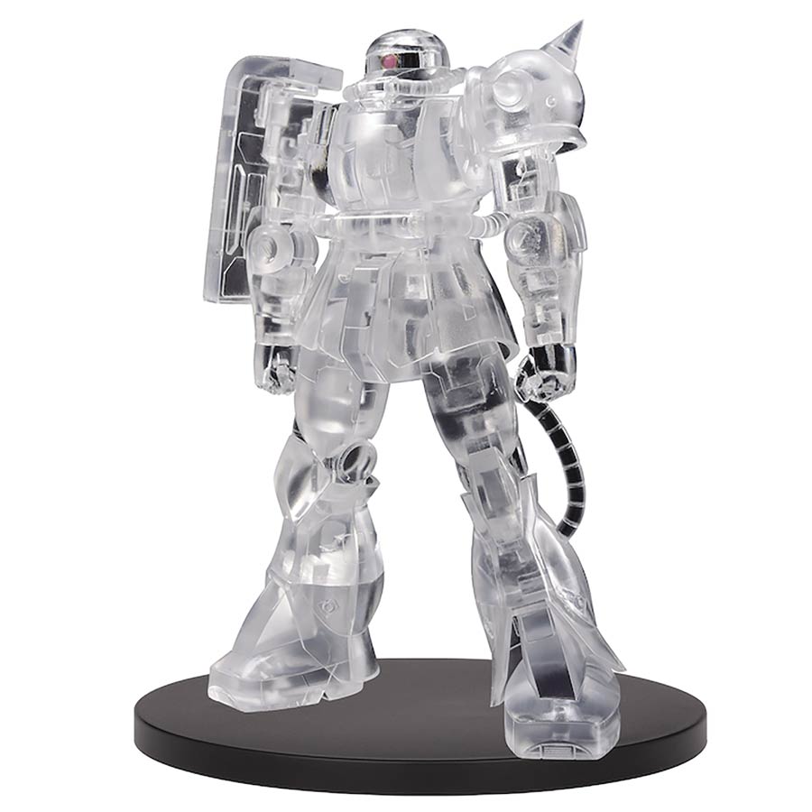 Mobile Suit Gundam Internal Structure MS-06F Zaku II Figure Version 2 Fully Transparent