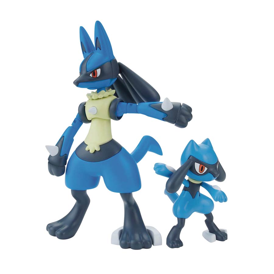 Pokemon Model Kit - Riolu & Lucario