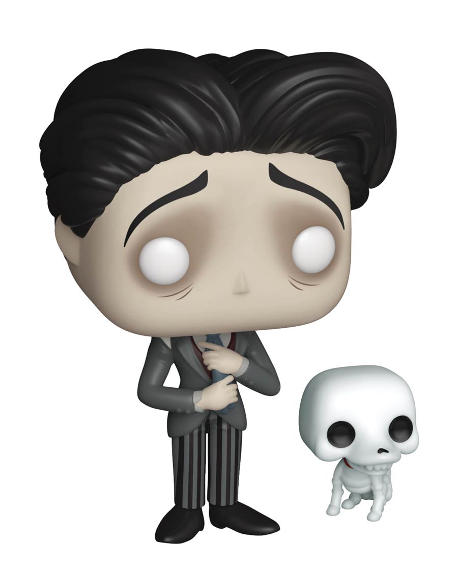 POP Movies Corpse Bride Victor With Buddy Scraps Vinyl Figure