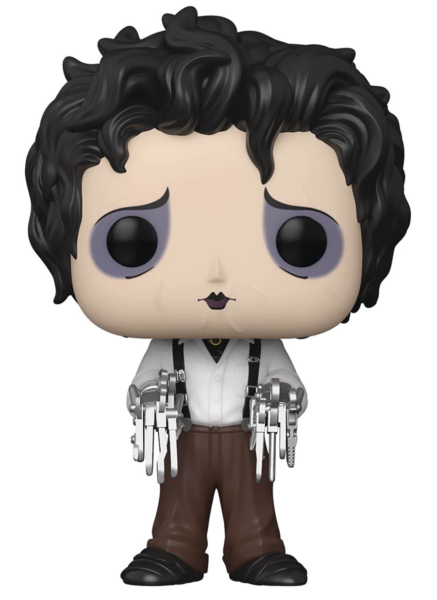 POP Movies Edward Scissorhands Edward In Dress Clothes Vinyl Figure