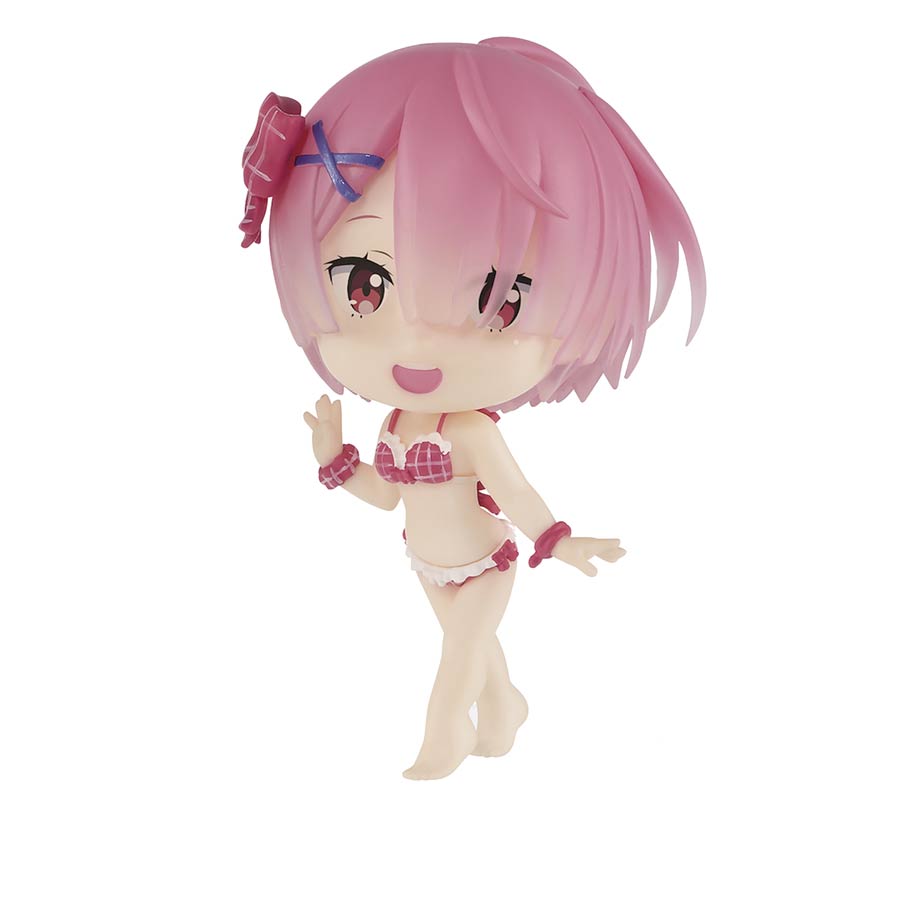 ReZero Starting Life In Another World Chibi Kyun-Chara Swimsuit Figure - Ram